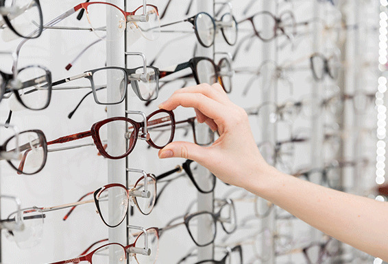 Wide Selection of Frames and Lenses