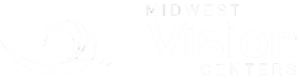 Midwest Vision Centers white logo